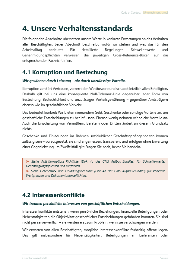Code of Conduct Vorlage – Thumbnail 5