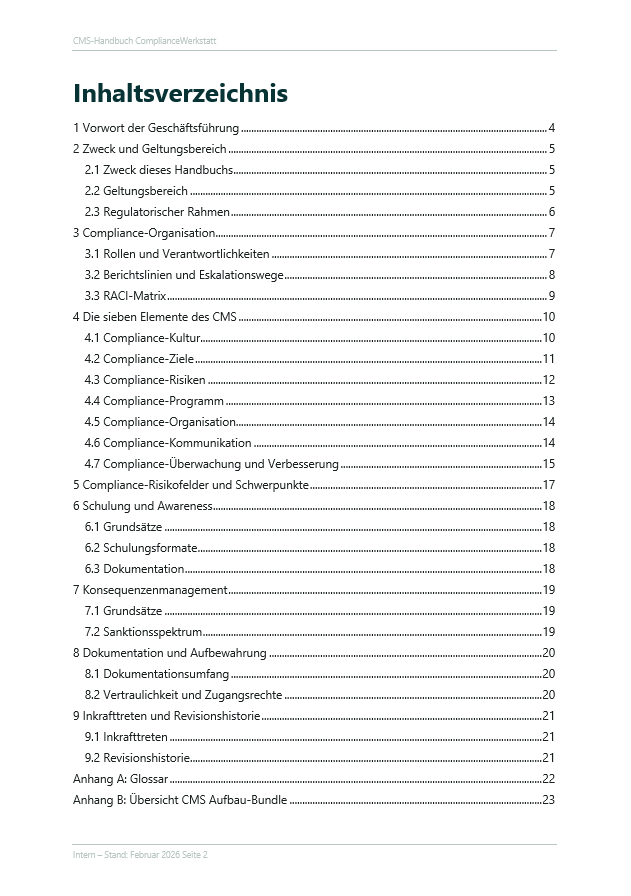 Compliance Handbuch – Thumbnail 3