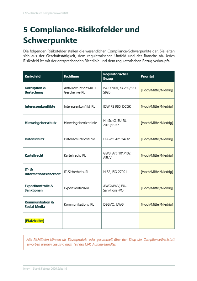 Compliance Handbuch – Thumbnail 5