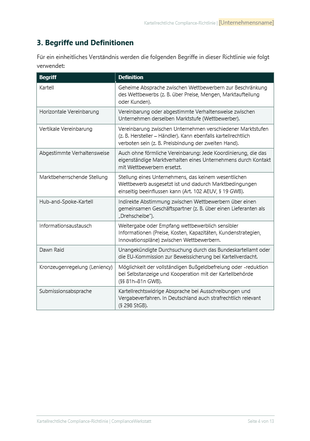 Kartellrecht Richtlinie – Thumbnail 3