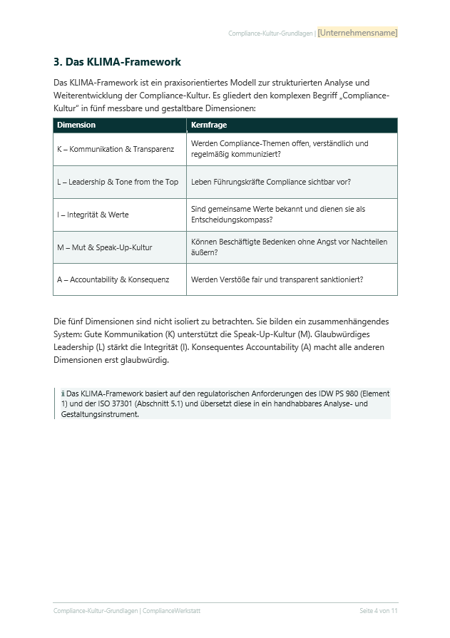 Compliance-Kultur Grundlagen – Thumbnail 4