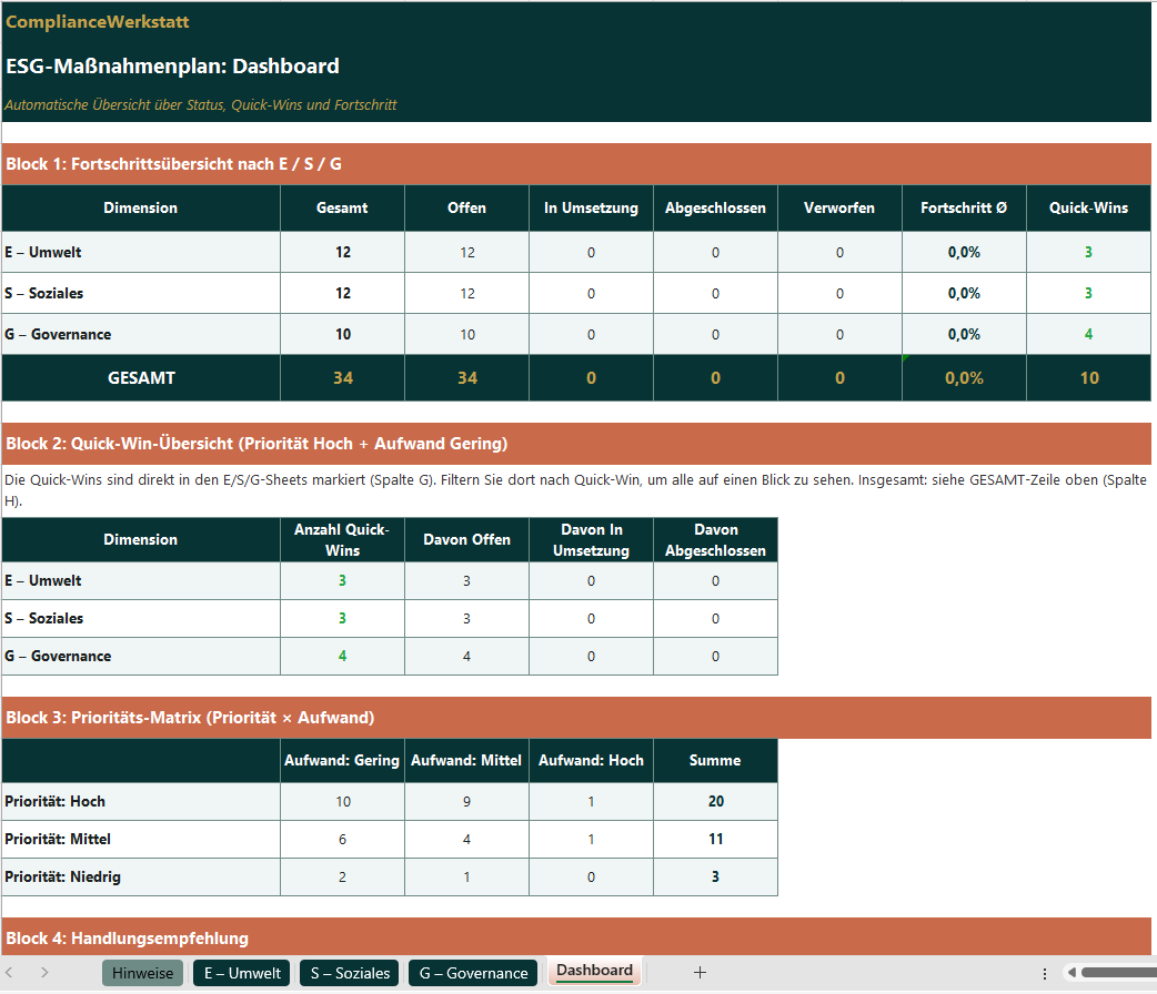 ESG-Maßnahmenplan & Quick-Win-Tracker – Thumbnail 4