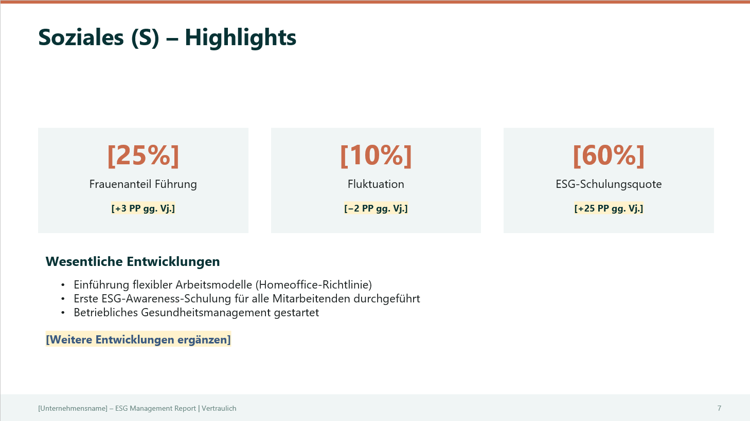 ESG Management Report Template – Thumbnail 5