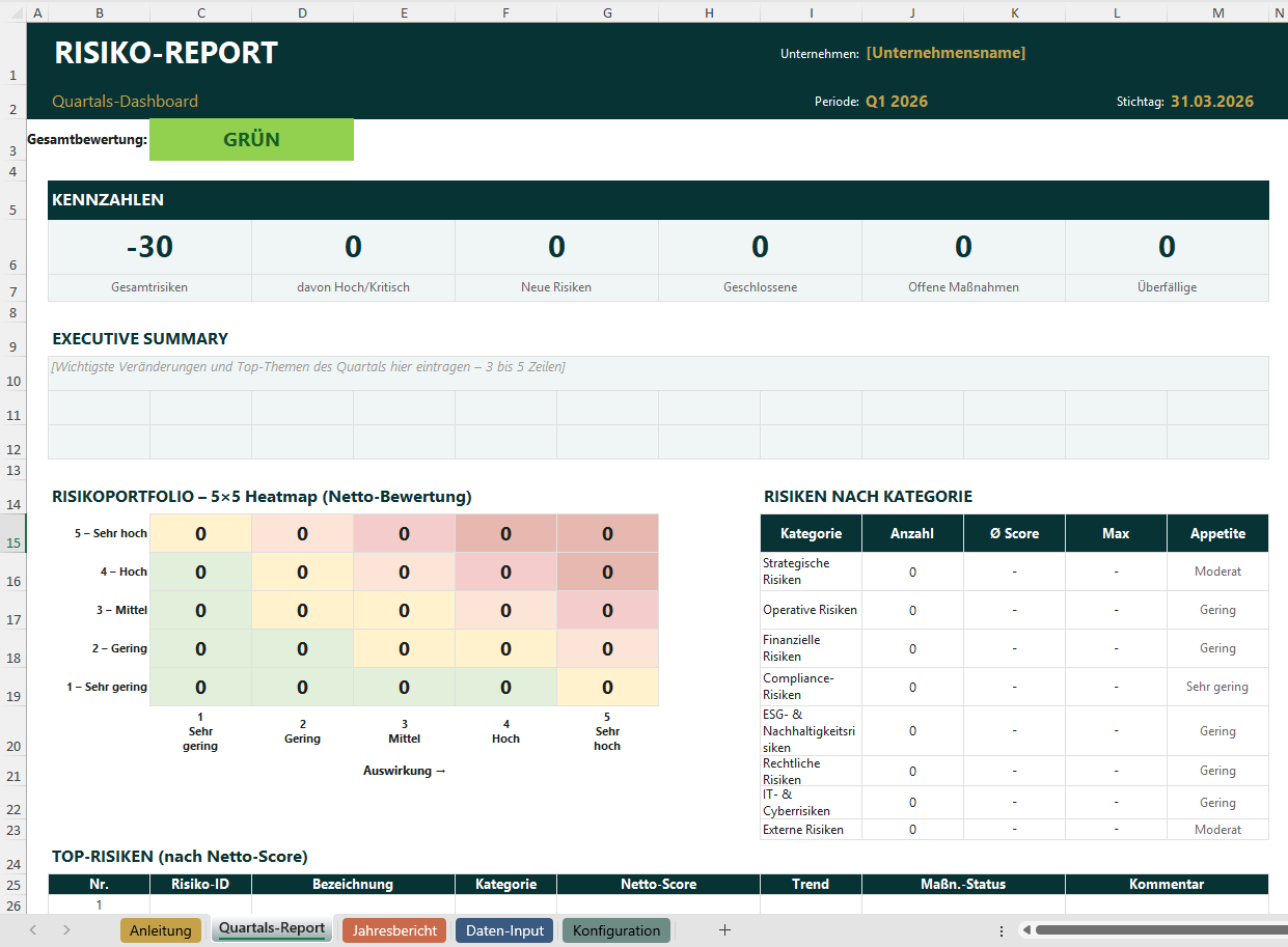Risiko-Reporting-Template – Thumbnail 3