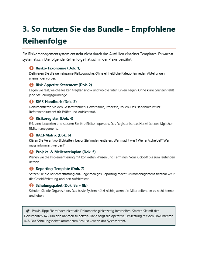 Risikomanagement-System Aufbau-Bundle – Thumbnail 4