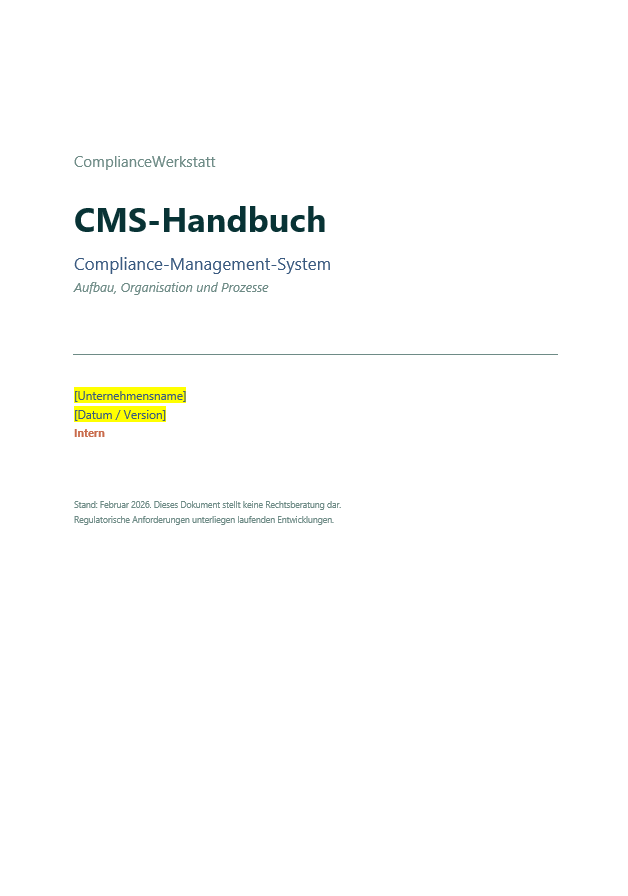 Compliance Handbuch